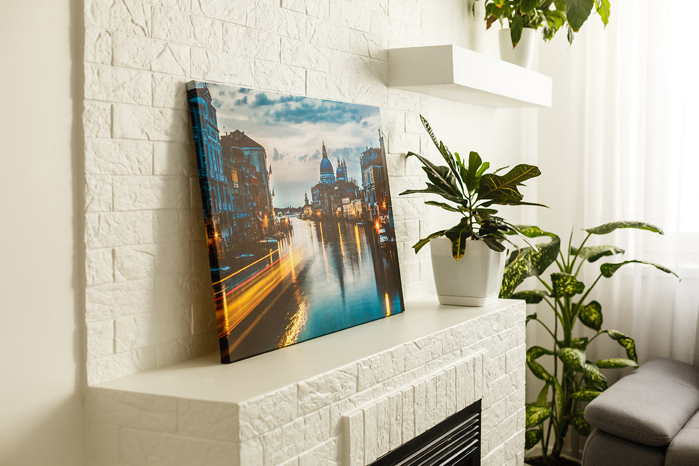 Canvas photo print