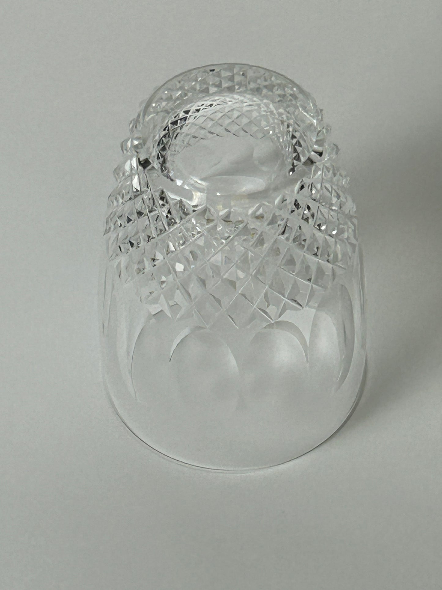 Vintage Waterford Colleen Lead Crystal Whiskey Tumbler 3 1/2" 8.9cm Excellent Condition