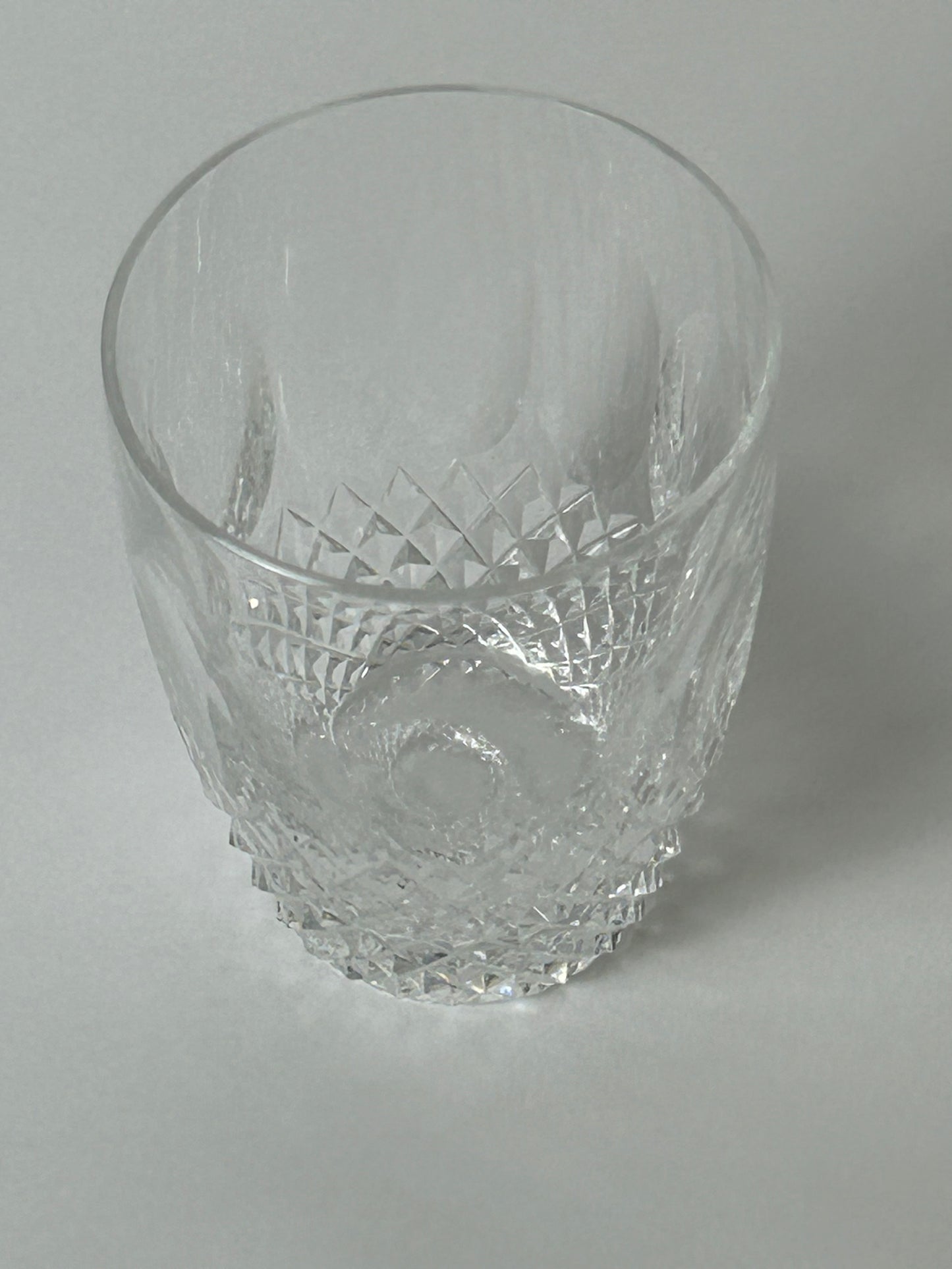 Vintage Waterford Colleen Lead Crystal Whiskey Tumbler 3 1/2" 8.9cm Excellent Condition