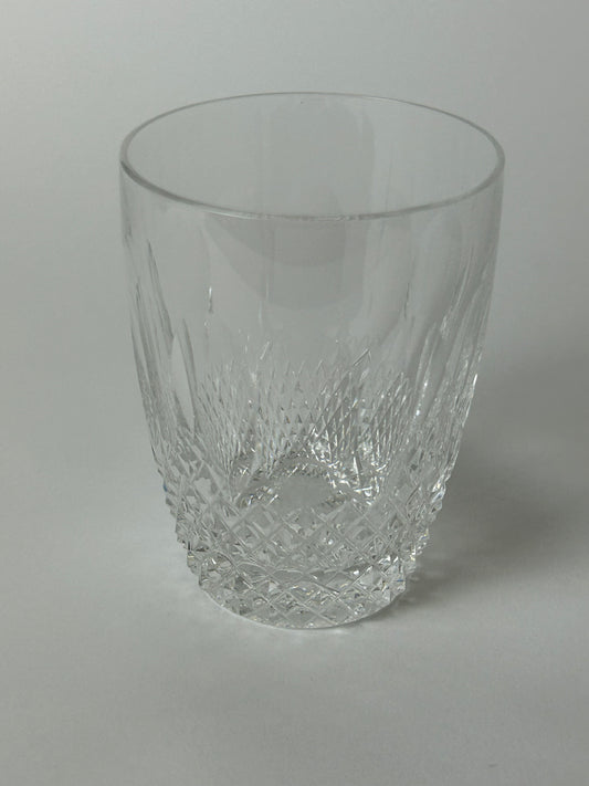 Vintage Waterford Colleen Lead Crystal Whiskey Tumbler 3 1/2" 8.9cm Excellent Condition