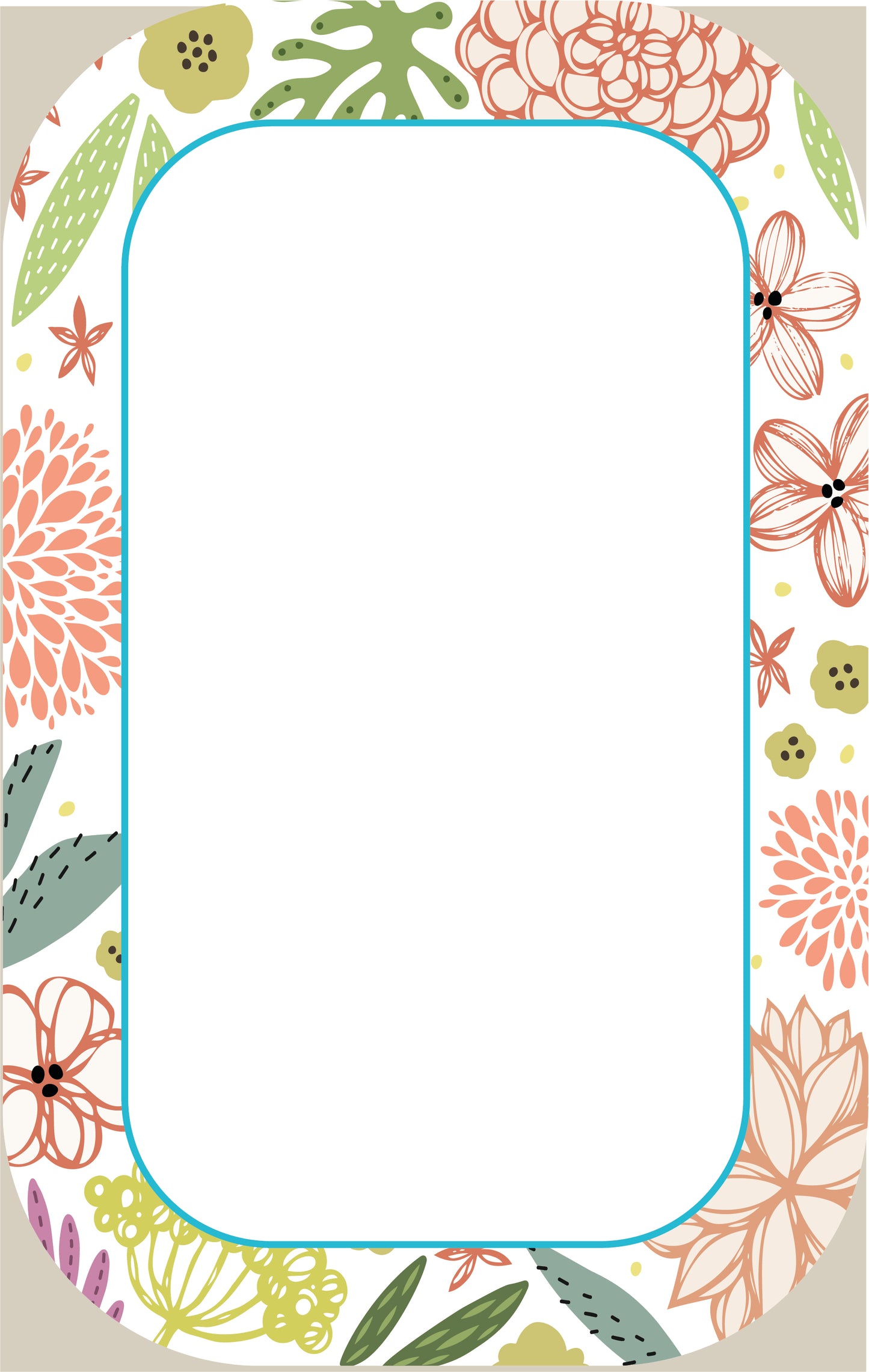 Flowers Selfie Wizard Frame